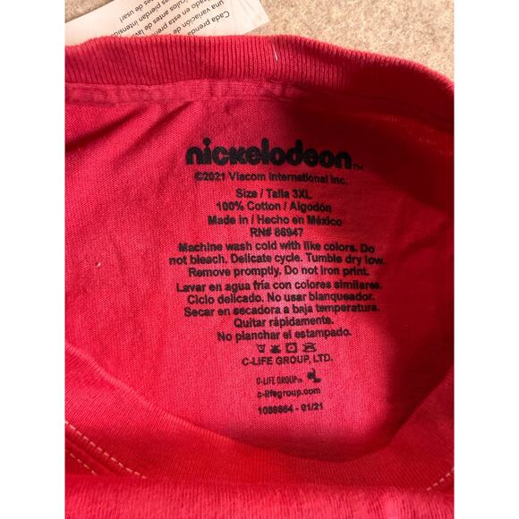 Best of the 90's Cartoon Tie Dye T-Shirt 3X NEW Nickelodeon Nick Rugrats Arnold - Picture 3 of 4